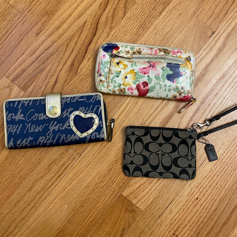 ALL THREE WALLETS